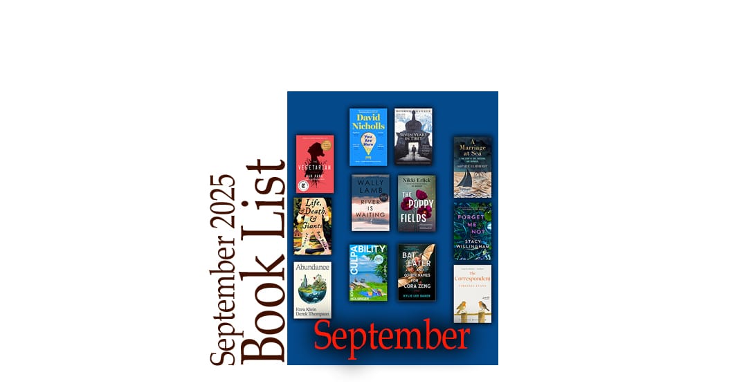 September Shelf Showdown: Giants, Ghosts, and Vegetarians Walk Into a Bar