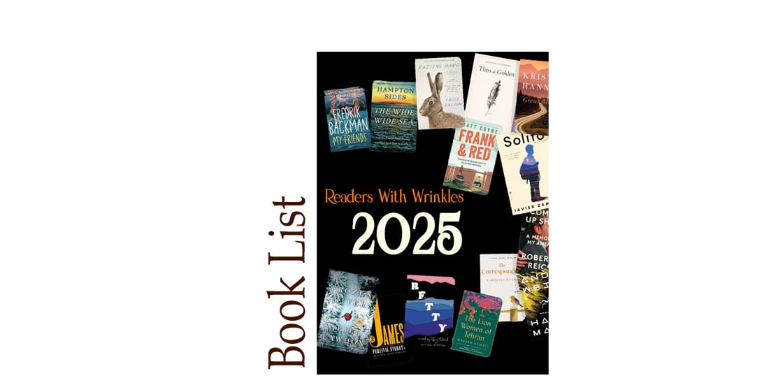 Readers With Wrinkles 2025 Reading Recap