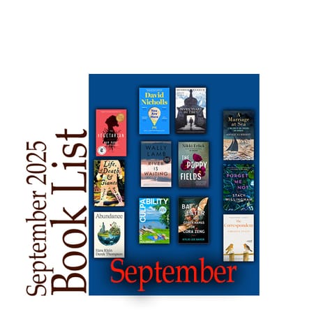 Image of: September Shelf Showdown: Giants, Ghosts, and Vegetarians Walk Into a Bar